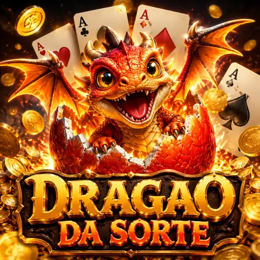 Capa do slot Dragon Hatch, da PG Soft, com dragão e ovos brilhantes